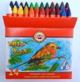 KOH-I-NOOR HARDTMUTH Koh-i-noor voskovky TRIO WAX 24ks/10 mm
