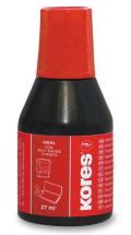 Kores Razítkovací barva Kores - 28 ml červená