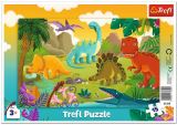 TREFL Puzzle: Dinosauři 15 dílků