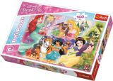 TREFL Puzzle: Disney princezny 160 dílků