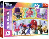 TREFL Puzzle: Trollové 2: Buď šťastný 160 dílků