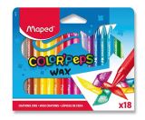 Maped Maped - Voskové pastelky Wax 18 ks