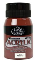 Royal & Langnickel Royal & Langnickel Akrylová barva 500ml BURNT UMBER