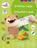 Zábavné učení Zábavné učení Stíratelný sešit se samolepkami - Zvířátka v lese 3-5 let