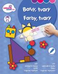 Zábavné učení Zábavné učení Stíratelný sešit - Barvy a tvary 4-6 let