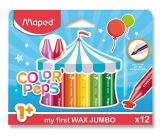 Maped Maped - Voskové pastelky Wax Early Age Jumbo 12 ks