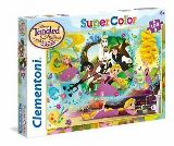 CLEMENTONI Puzzle Supercolor Na Vlásku/104 dílků