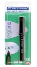 Centropen Centropen popisovač 4606 na CD/DVD/BD černý blistr