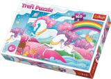 TREFL Puzzle: Cválající jednorožci 160 dílků