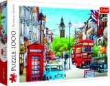 TREFL Puzzle Londýnská ulice/1000 dílků