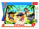 TREFL Puzzle Tlapková patrola: Pirátská výprava/15 dílků