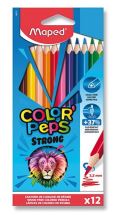 Maped Maped - Bezdřevé pastelky Color´Peps Strong 12 ks