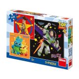 Dino Puzzle Toy Story 4 / 3x55 dílků