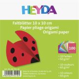 HEYDA HEYDA Papíry na origami 10 x 10 cm ( 100 ks )