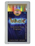 KOH-I-NOOR HARDTMUTH Koh-i-noor souprava pastelových tužek souprava tužek MAGIC 12 ks v laku