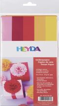 HEYDA HEYDA Sada hedvábných papírů 50 x 70 cm - žlutočervený mix