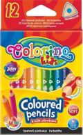 Colorino Colorino Pastelky trojhranné krátké 12 barev
