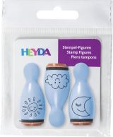 HEYDA HEYDA Dřevěná razítka kuželky - obloha