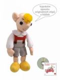 Moravská ústředna Brno Hurvínek 25cm mluvící + CD