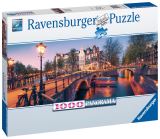Ravensburger Ravensburger Puzzle - Amsterdam 1000 dílků Panorama