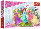 TREFL Puzzle: Oblíbené princezny 60 dílků