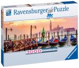 Ravensburger Ravensburger Puzzle - Gondoly v Benátkách 1000 dílků Panorama