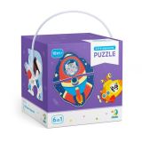 Dodo Dodo Puzzle Transport 2-3-4 dílků