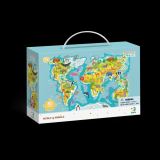 Dodo Dodo Puzzle s hledáním obrázků - Svět zvířat 80 dílků