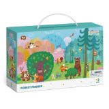 Dodo Dodo Puzzle s hledáním obrázků - Lesní kamarádi 80 dílků