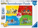 Ravensburger Ravensburger Puzzle - Druhy Pokémonů 150 XXL dílků