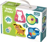 TREFL Baby Puzzle: Zvířata 4x2 dílky