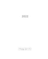 Happy Spirit Kalendárium 2022 do diáře UNI S - Designové diáře 2022