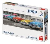 Dino Puzzle Sraz bourku - panoramatick 1000 dlk