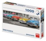 Dino Puzzle Sraz bouráku - panoramatické 1000 dílků