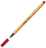 Stabilo Popisovač STABILO point liner 88 červený tmavý