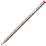 Stabilo Tužka STABILO EASYgraph S metallic HB stříbrná pro praváky