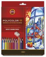 KOH-I-NOOR HARDTMUTH Koh-i-noor umleck pastelky POLYCOLOR 48 ks