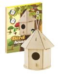 NiXiM NiXiM Dřevěné 3D puzzle - Ptačí budka