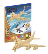 NiXiM NiXiM Dřevěné 3D puzzle - Letadlo