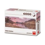 Dino Puzzle Jezero v horách - 6000 dílků