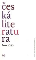 stav pro eskou literaturu AV esk literatura 6/2020