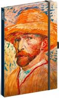 Presco Group Notes - Vincent van Gogh, linkovaný, 13 × 21 cm