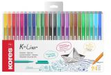 Kores Kores K-Liner Sada 24 barev