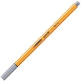 Stabilo Popisovač STABILO point liner 88 šedý středně