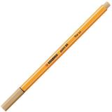 Stabilo Popisovač STABILO point liner 88 okrový světle