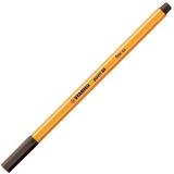 Stabilo Popisovač STABILO point liner 88 hnědý tmavě