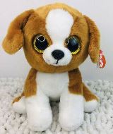 Ty TY Beanie Babies SNICKY - hnědý pes 24 cm