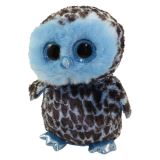 Ty TY Boos YAGO - modrá sova 24 cm