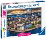 Ravensburger Ravensburger Puzzle Skandinávie - Stockholm, Švédsko 1000 dílků