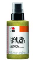 Marabu Marabu Fashion Shimmer na tmavý textil třpytivý - citronově žlutý 100 ml